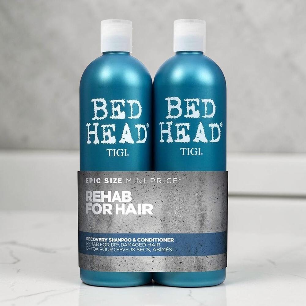 TIGI Bed Head Recovery Shampoo Conditioner 25.36 oz Set Dry Damaged Hair New